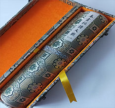 尖草坪书画装裱案例